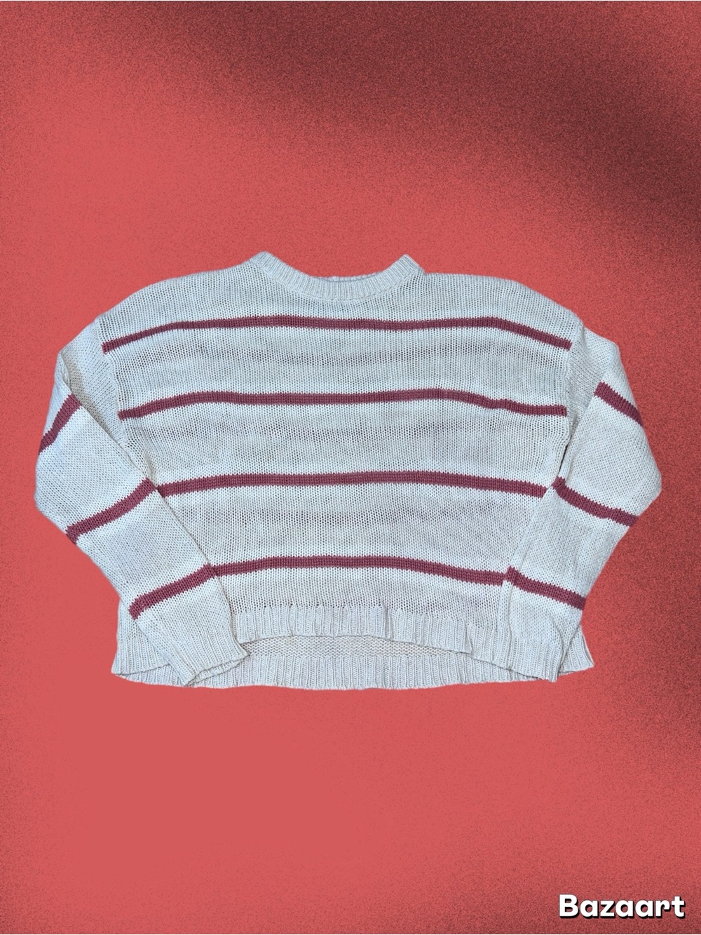 American Eagle Cropped Crewneck Sweater
